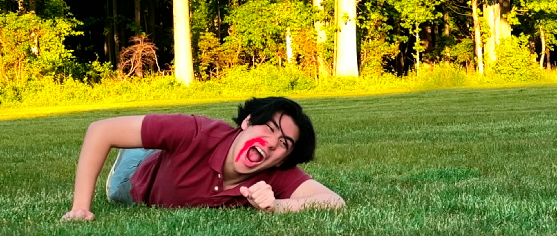 Afterimage — field scream still from short film