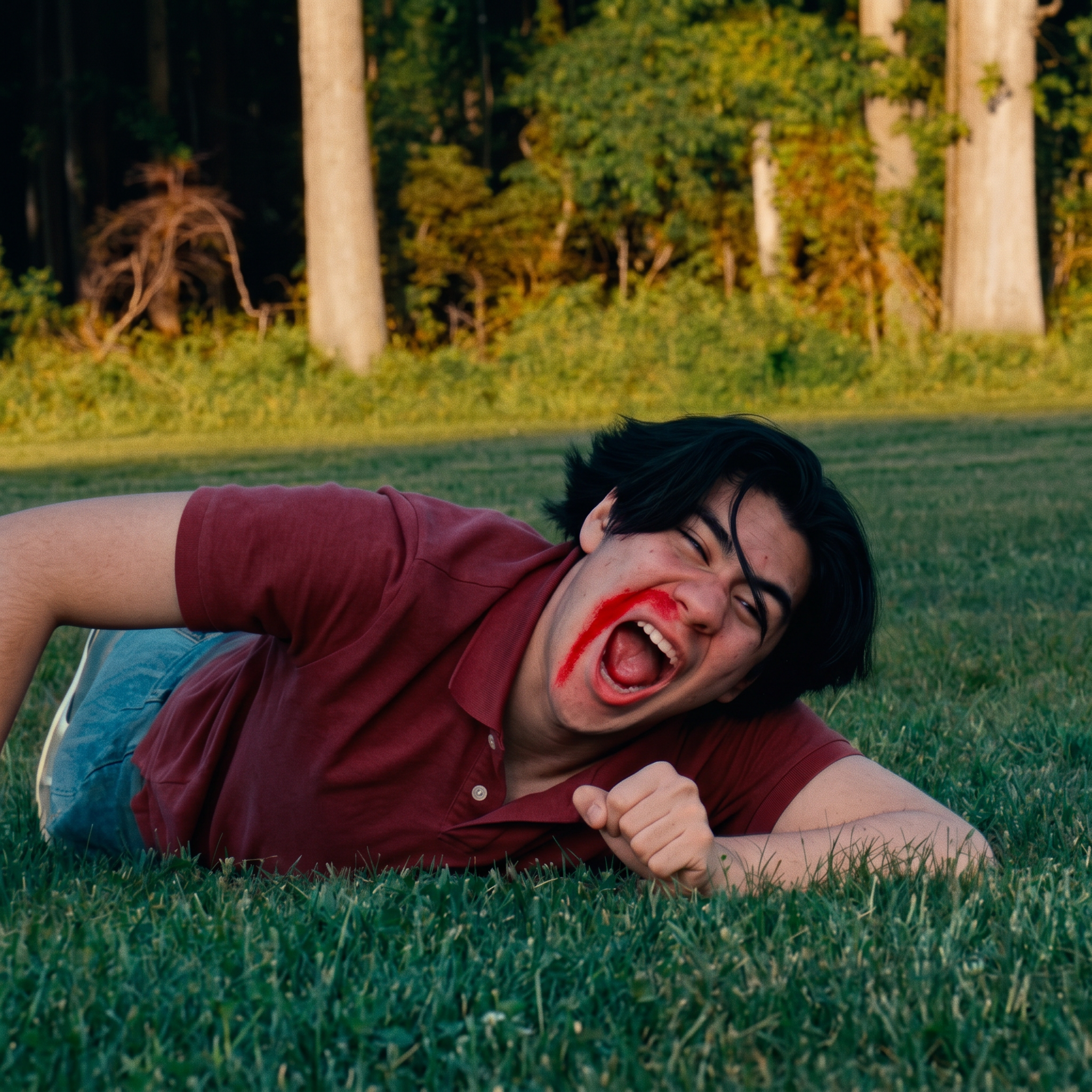 Afterimage — field scream still from short film