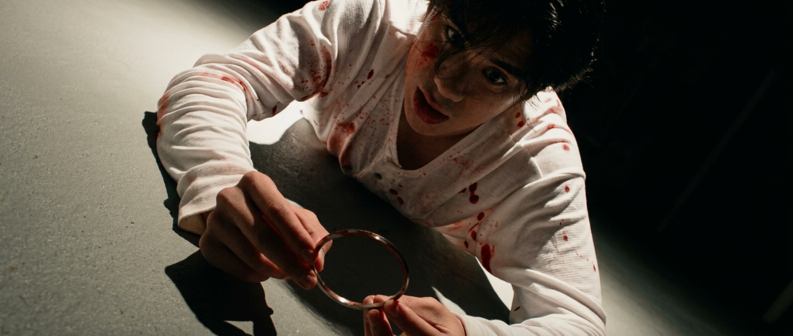 Never Left — bloodied still from short film